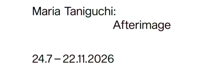 Exposition Maria Taniguchi: Afterimage