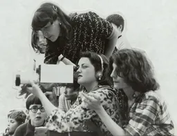 Photograph from the League of Catalonia campaign by Video-Nou, 1977