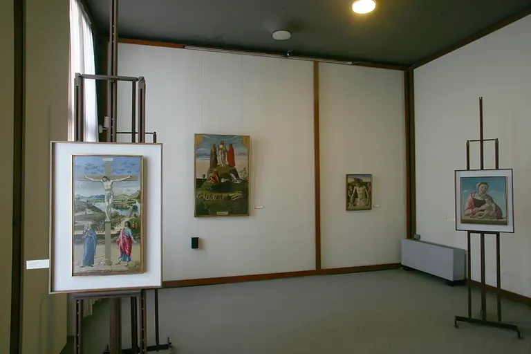 La salle Bellini de la pinacothèque du Museo Correr