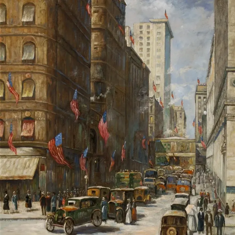 Untitled (Chicago Street) de Clusman, issu du don de M. Christine Schwartz