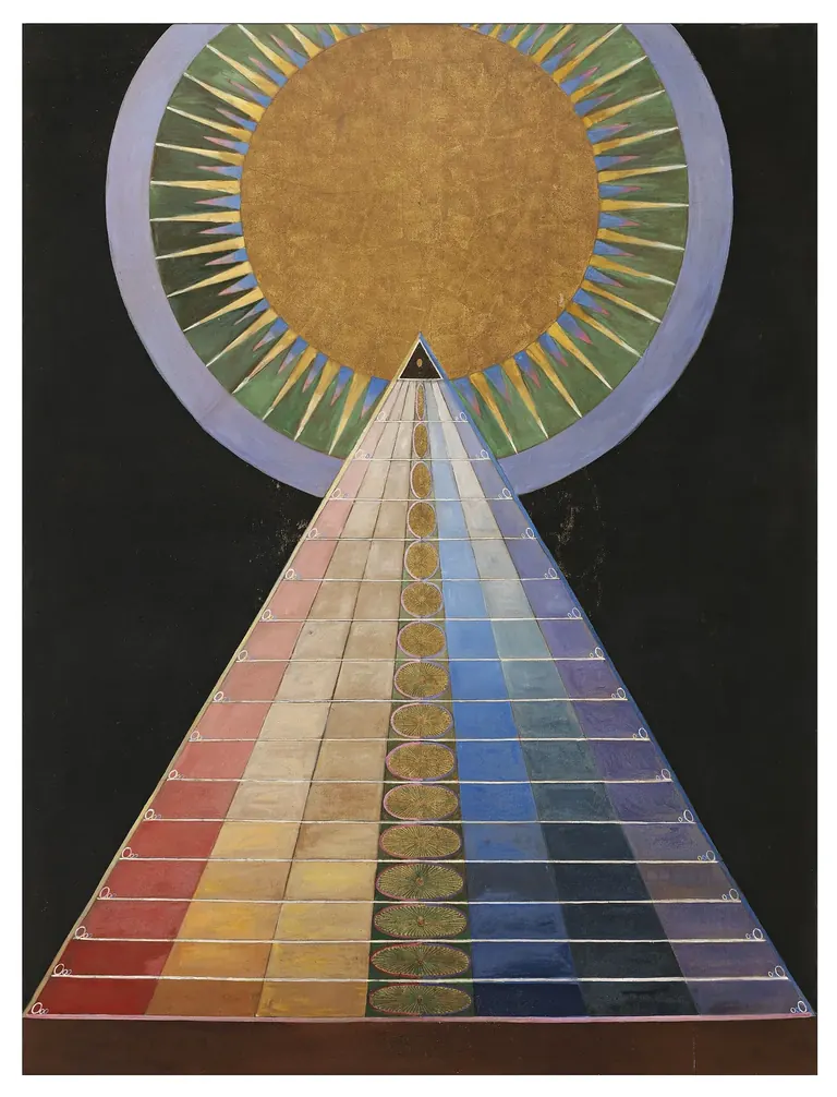 Hilma af Klint, Altarpiece No. 1, Group X (1907), Paintings for the Temple sailekoa