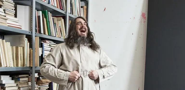 Jonathan Meese, MEE, detail, 2022