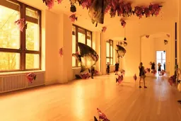 Installation view of Philippe Parreno at Gropius Bau, Berlin, 2018