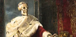 Hermione von Preuschen, Mors Imperator (detail), 1887