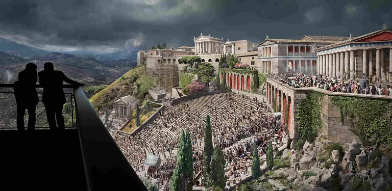 Yadegar Asisi's 360° panorama of ancient Pergamon