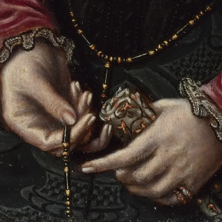 Catharina van Hemessenen autorretratua