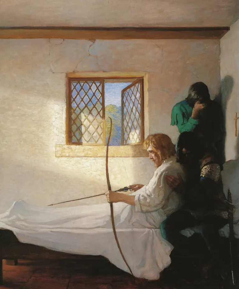 The Passing of Robin Hood, de N. C. Wyeth