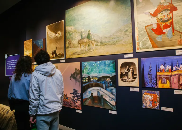 L’exposició Chicago’s Night Sky a l’Adler Planetarium