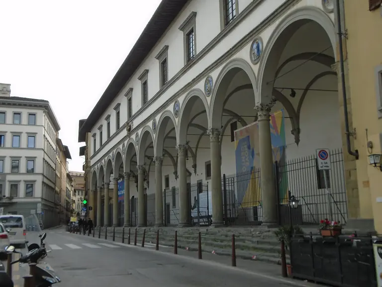 Exterior of Museo Novecento on Piazza Santa Maria Novella, Florence