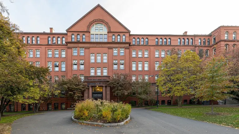 Exterior of the Harvard Museum of Natural History on Oxford Street, Cambridge, Massachusetts