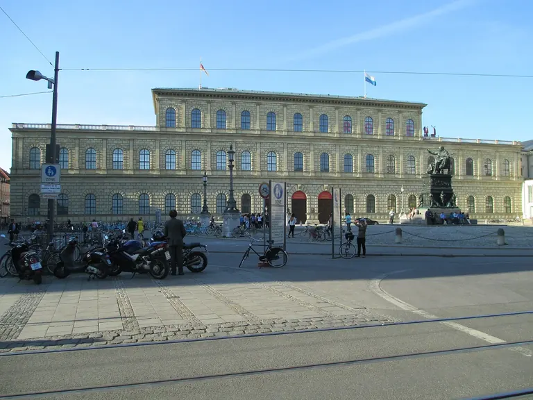 Façade extérieure de la Munich Residenz, ancien palais royal des Wittelsbach