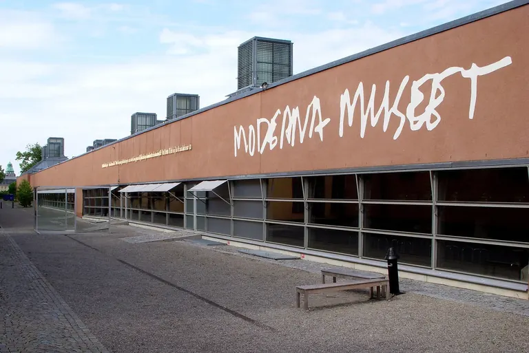 Vue extérieure du Moderna Museet, sur Skeppsholmen, à Stockholm