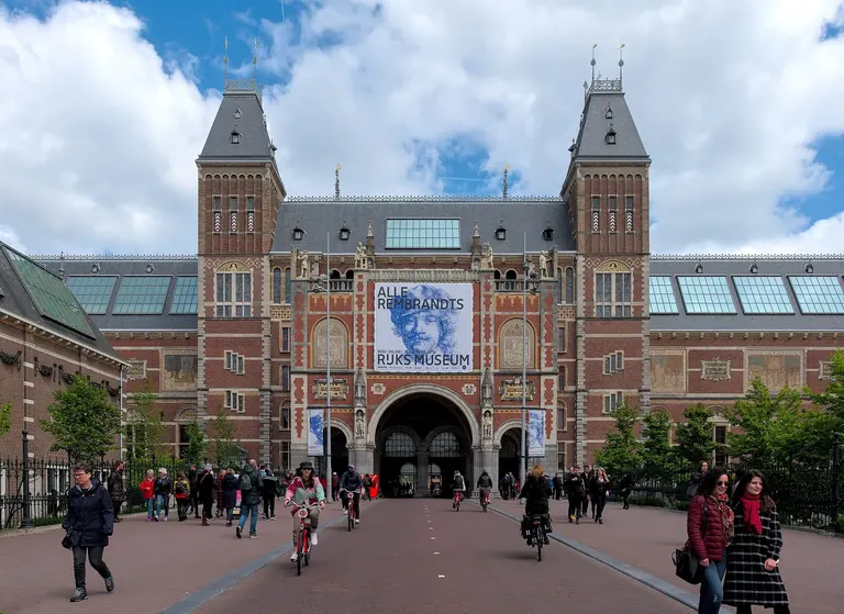Façade sud du Rijksmuseum, Amsterdam