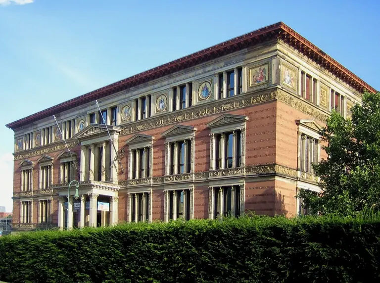 Exterior of the Gropius Bau, a neo-Renaissance exhibition building in Berlin-Kreuzberg