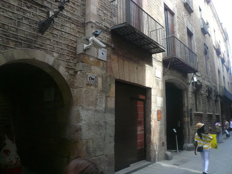 Palau Berenguer d'Aguilar, one of the medieval Carrer Montcada palaces that house the Museu Picasso