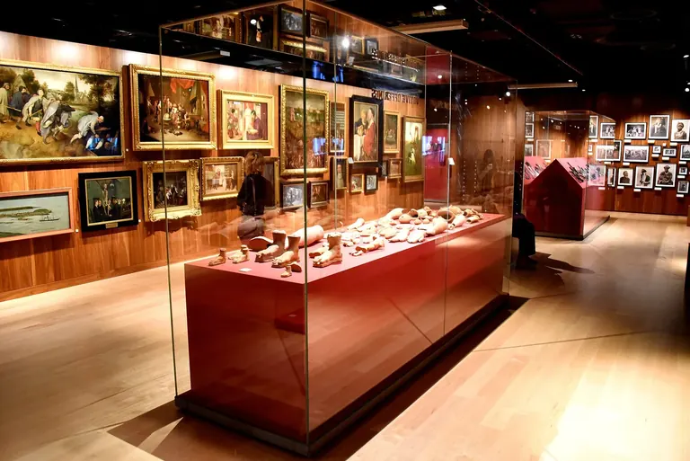 L’une des salles de la Wellcome Collection