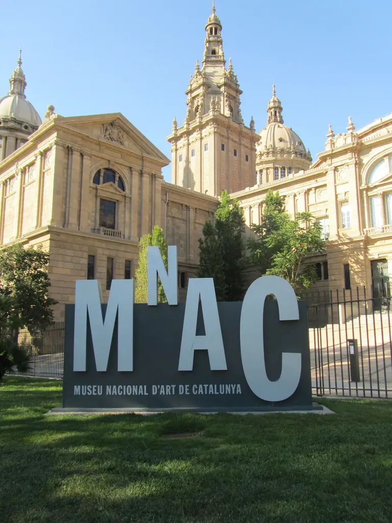 The Palau Nacional on Montjuïc, home of the Museu Nacional d'Art de Catalunya