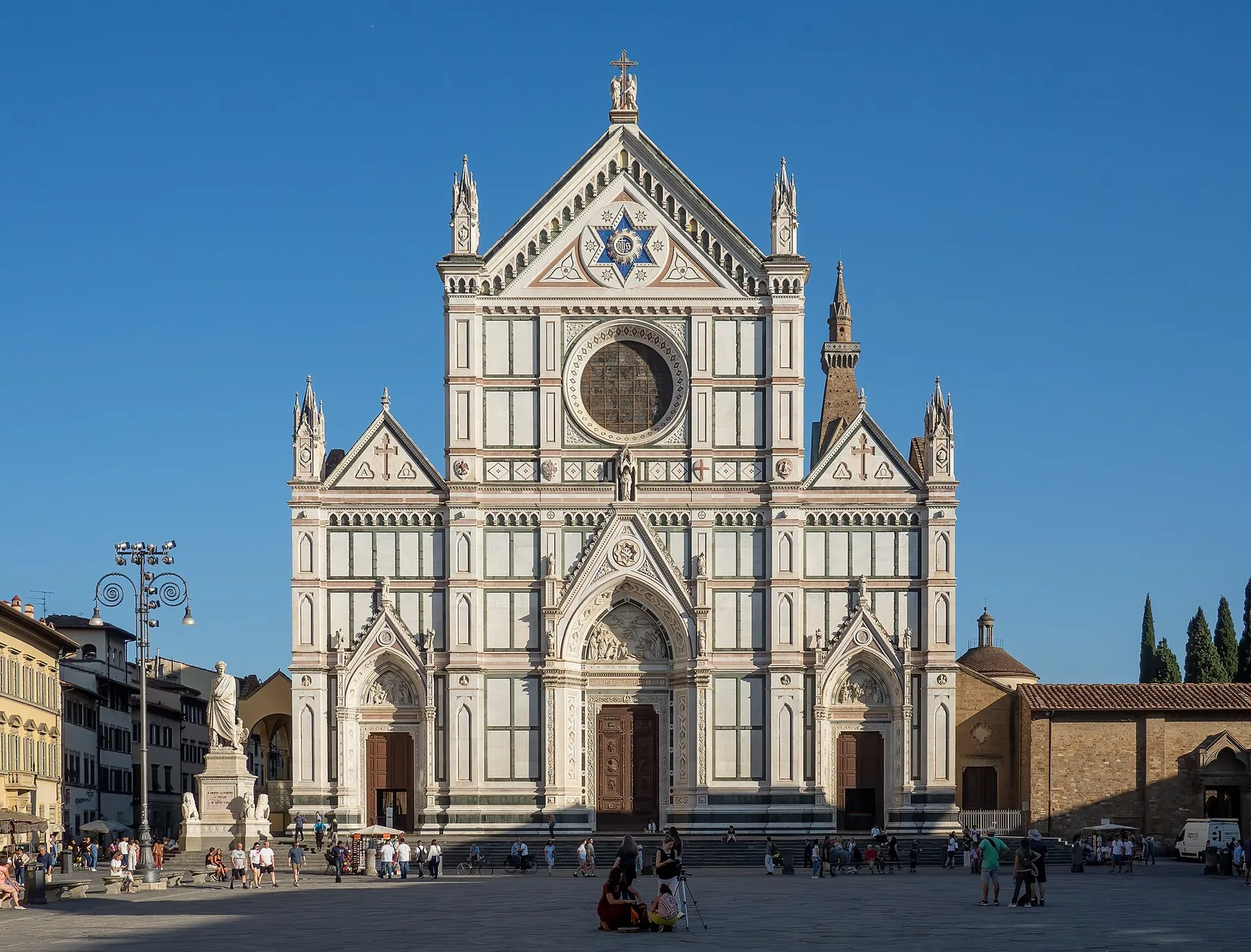 Facade of the Basilica di Santa Croce, Florence