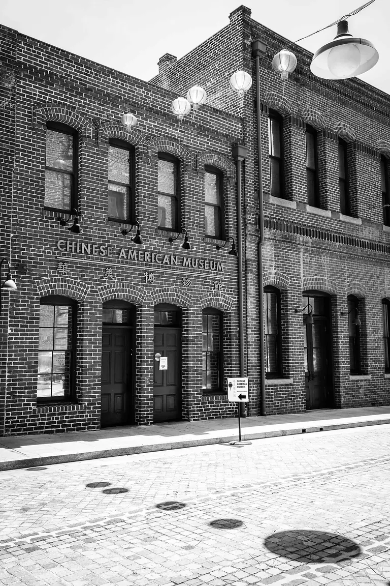 Façade du Garnier Building, qui abrite le Chinese American Museum dans le centre-ville de Los Angeles