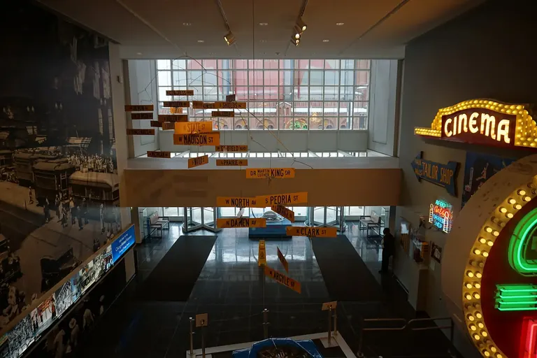 Extérieur du Chicago History Museum, à l’angle de Clark Street et de North Avenue, dans Lincoln Park, à Chicago