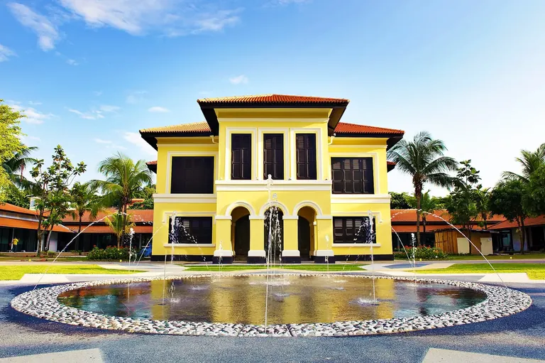 Façade du Malay Heritage Centre, installé dans l’ancien palais Istana Kampong Glam