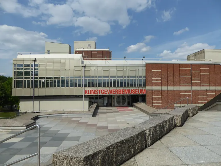 Entrance of the Kunstgewerbemuseum at the Kulturforum, Berlin