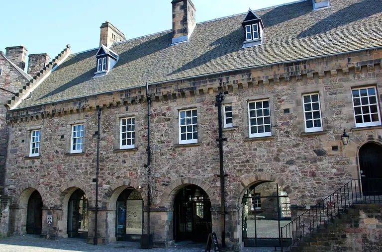 Le bâtiment du National War Museum sur Hospital Square, à l’intérieur d’Edinburgh Castle