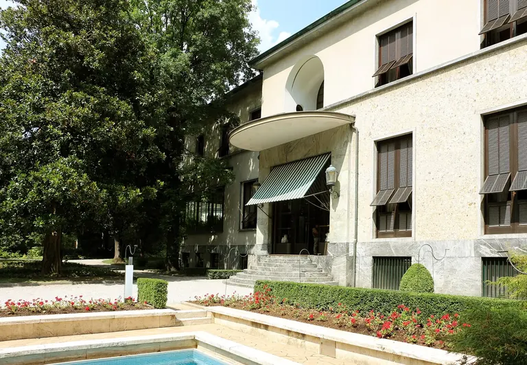 Extérieur de la Villa Necchi Campiglio à Milan