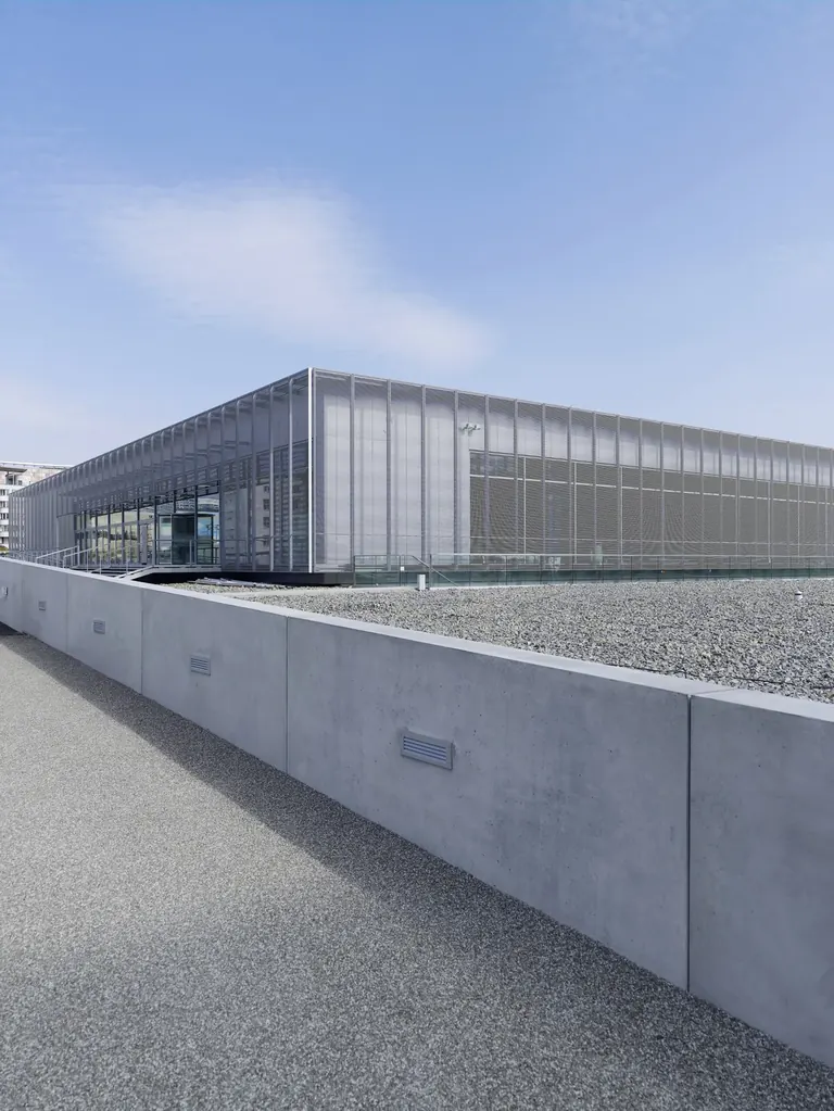 The Topography of Terror Documentation Center building on Niederkirchnerstraße, Berlin