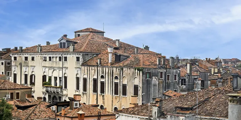 Palazzo Mocenigo à Venise, vu depuis Ca’ Pesaro