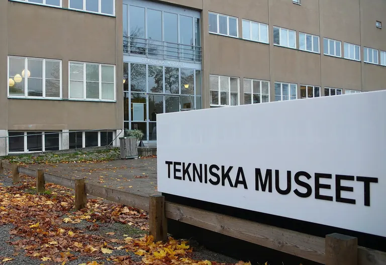 Vue extérieure du Tekniska museet, le musée national des sciences et des techniques, sur Djurgården, à Stockholm