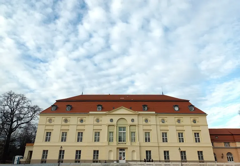 Exterior of the Käthe Kollwitz Museum in the Theaterbau at Charlottenburg Palace, Berlin