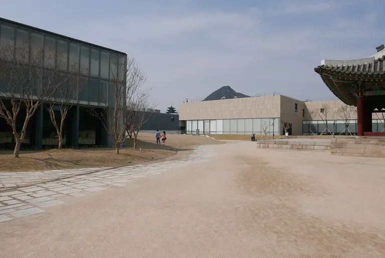 Exterior of MMCA Seoul, the flagship branch of Korea's National Museum of Modern and Contemporary Art in Sogyeok-dong, Jongno-gu