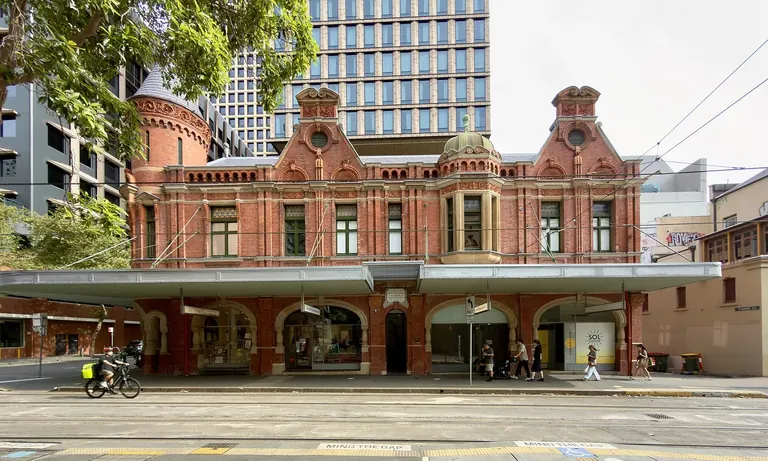 The heritage-listed Corporation Building on Hay Street, Haymarket, home to 4A Centre for Contemporary Asian Art