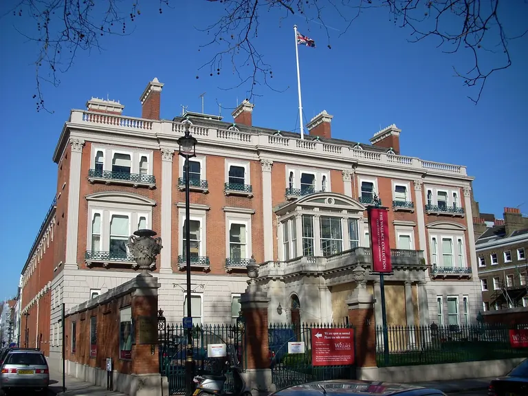 Hertford House, qui abrite la Wallace Collection, sur Manchester Square