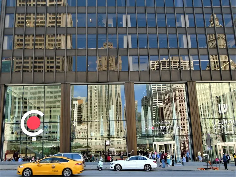 Extérieur du Chicago Architecture Center, au 111 E. Wacker Drive, à Chicago