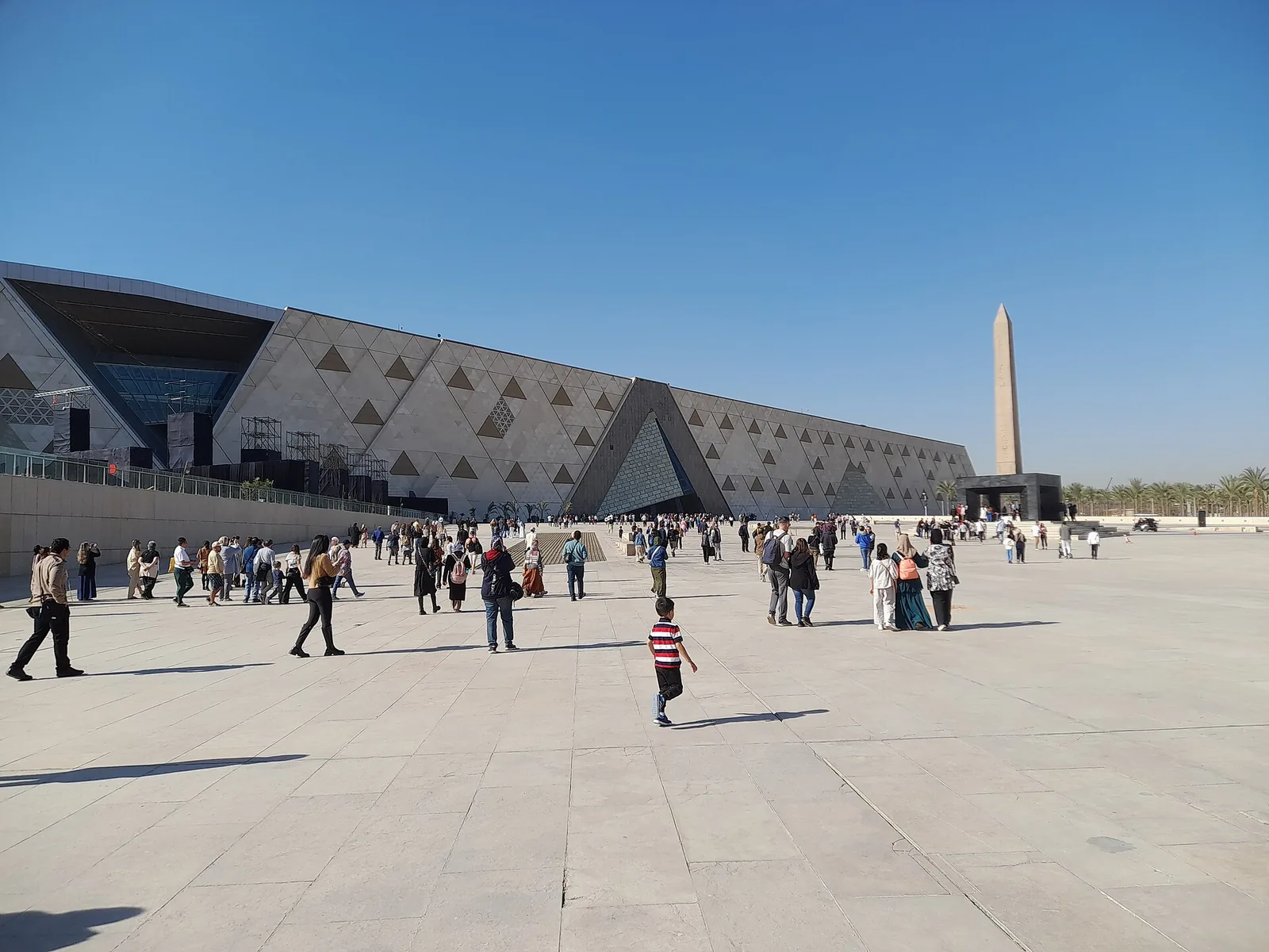 Grand Egyptian Museum entrance