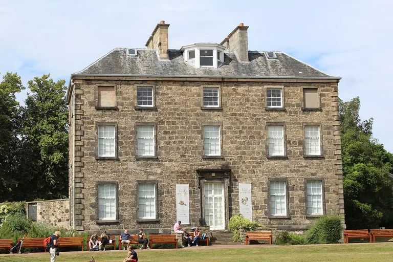 Façade georgienne d’Inverleith House, dans le Royal Botanic Garden Edinburgh