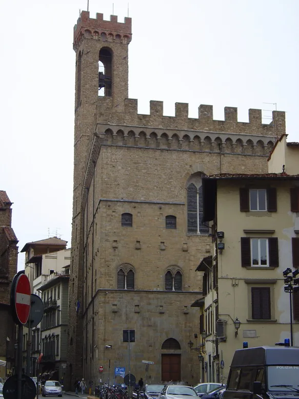 Exterior of the Bargello palace, Florence