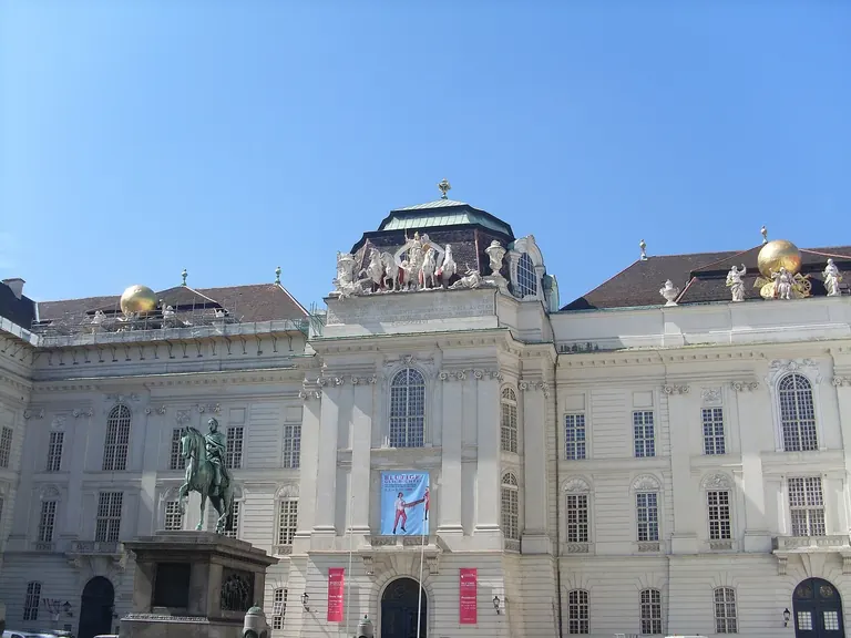 جناح القاعة الرسمية التابع للمكتبة الوطنية النمساوية في Josefsplatz، فيينا