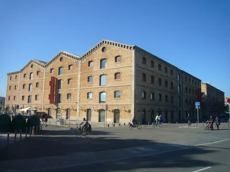 The Palau de Mar, the former General Stores of Barcelona's port that houses the Museu d'Història de Catalunya