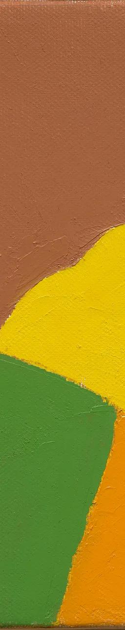 Work by Etel Adnan from the exhibition Shifting the Silence