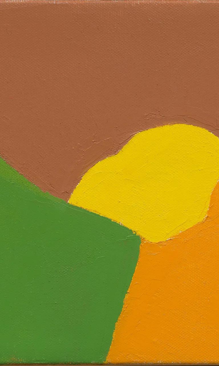Work by Etel Adnan from the exhibition Shifting the Silence