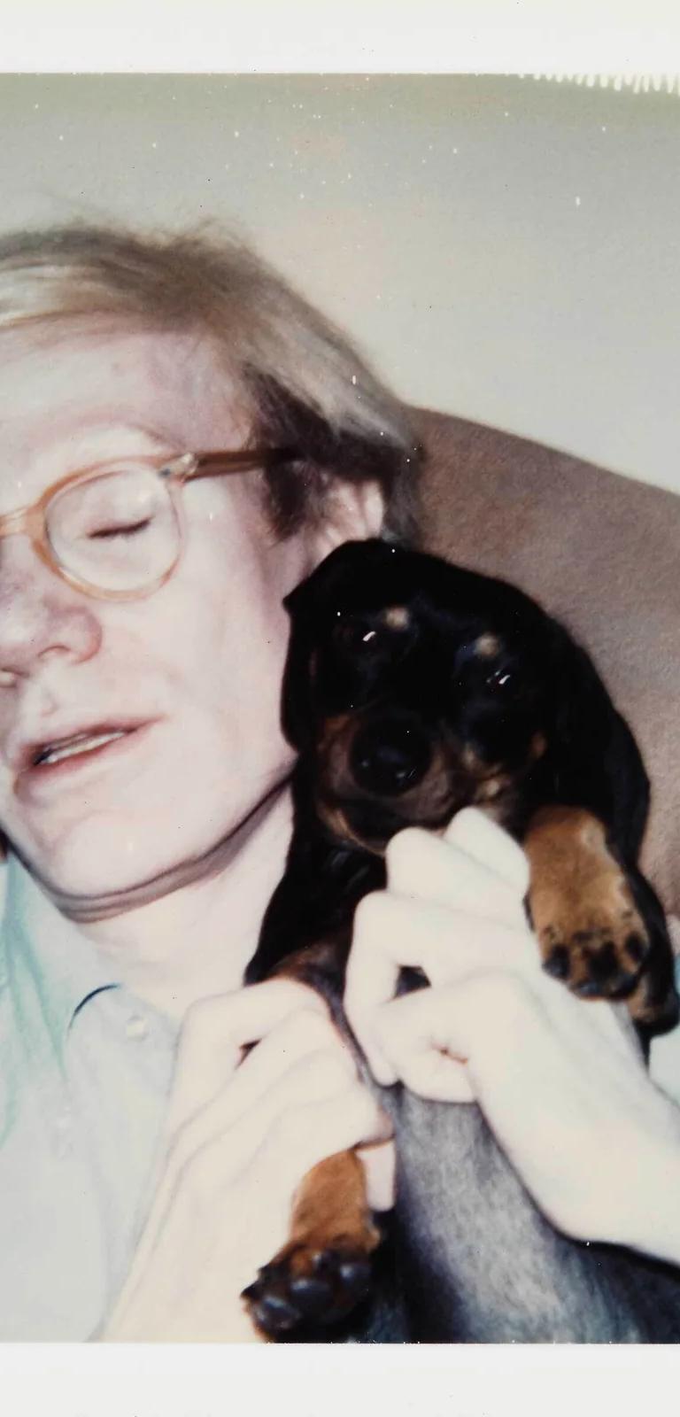 Andy Warhol Polaroid photograph from his family albums