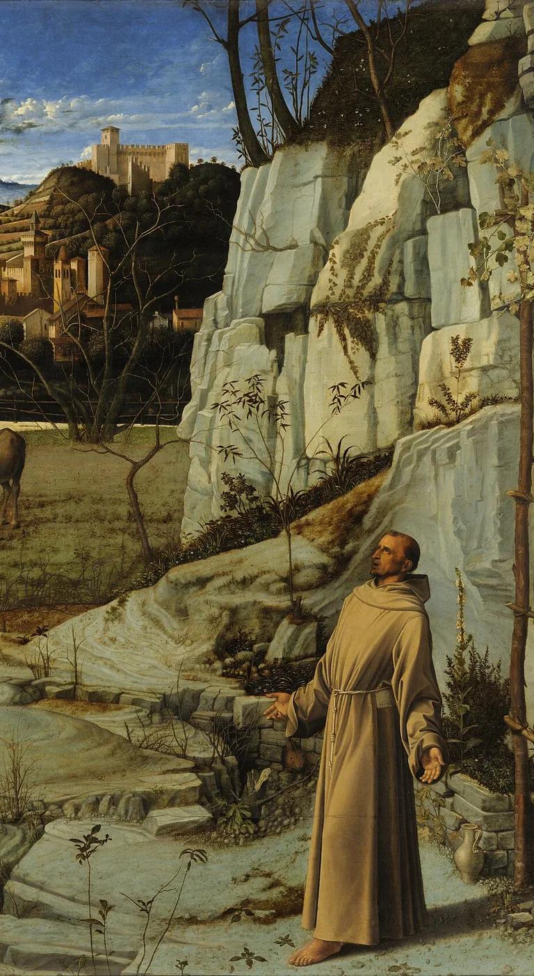 St. Francis in the Desert by Giovanni Bellini