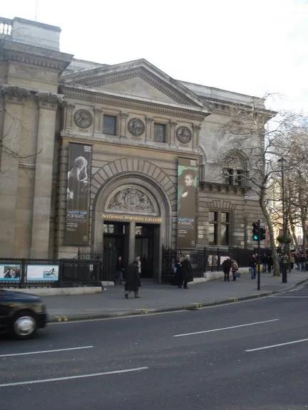 The National Portrait Gallery entrance