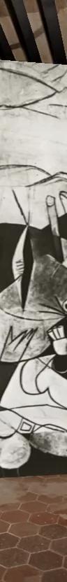 Still from The Metamorphoses of Guernica VR experience at Musée Picasso Paris