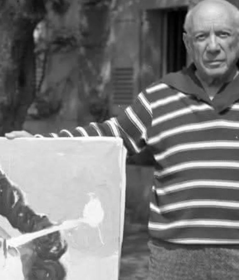Pablo Picasso, Homme assis