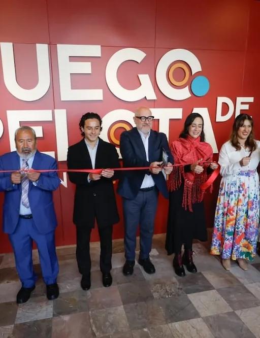 Opening of the exhibition El juego de pelota en Tenochtitlan at the Museo del Templo Mayor