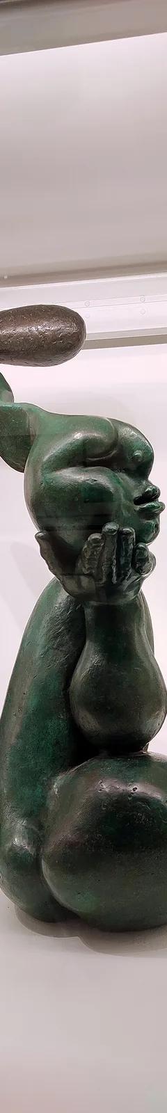 Looking Ahead, Hopeful & Dreaming by Ng Eng Teng, on display at NUS Museum